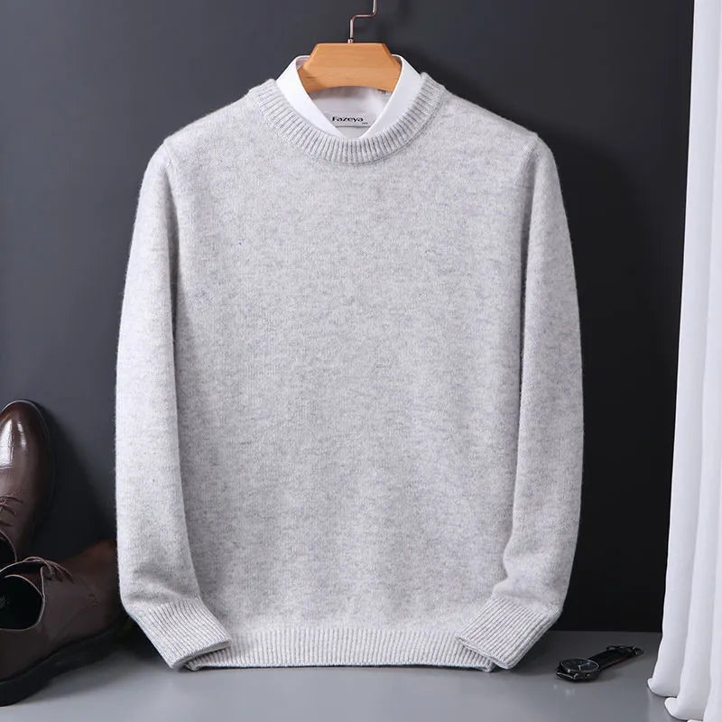 Tyler Pull Homme – En Cachemire Premium, Élégant & Doux pour l'Automne et l'Hiver