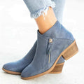 Natalie Bottes Femme en Cuir – Bottes Élégantes avec Soutien de Voûte et Confort Durable