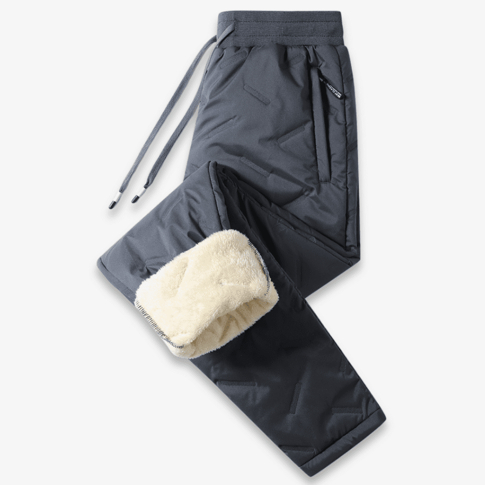 Anaëlle Pantalon Femme Thermique – Pantalon Doublé Chaud à Coupe Élégante pour l’Hiver