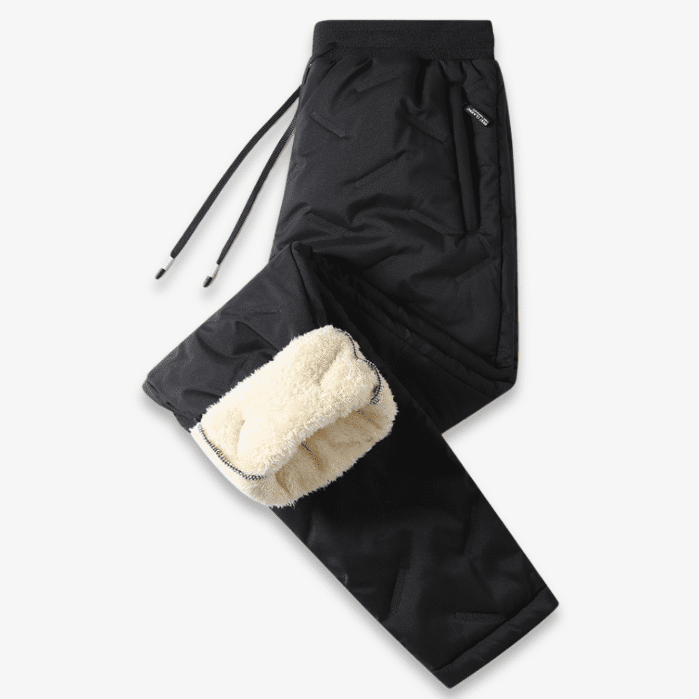Anaëlle Pantalon Femme Thermique – Pantalon Doublé Chaud à Coupe Élégante pour l’Hiver