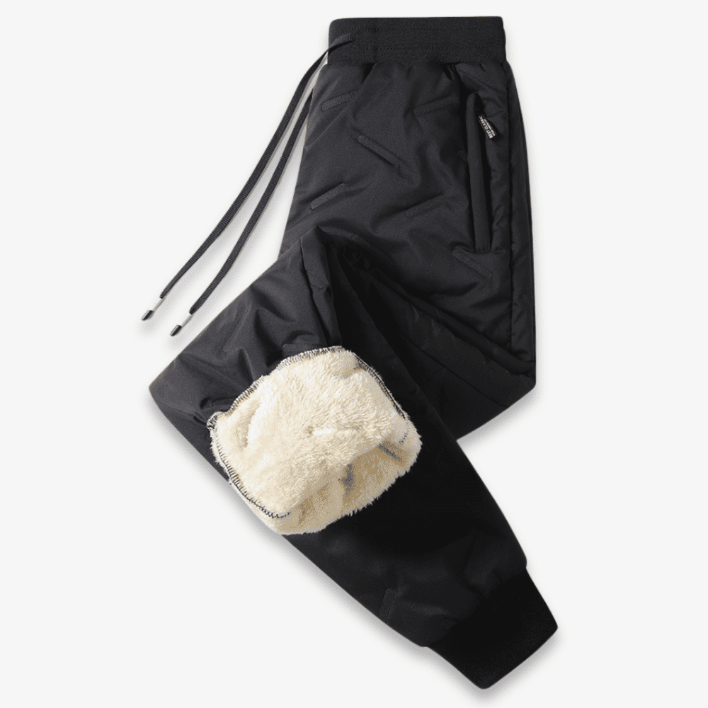 Anaëlle Pantalon Femme Thermique – Pantalon Doublé Chaud à Coupe Élégante pour l’Hiver