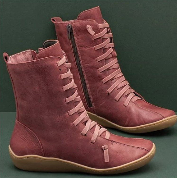 Zephyra Bottes Femme – Bottines Artisanales Élégantes avec Semelle Antidérapante et Confort Durable