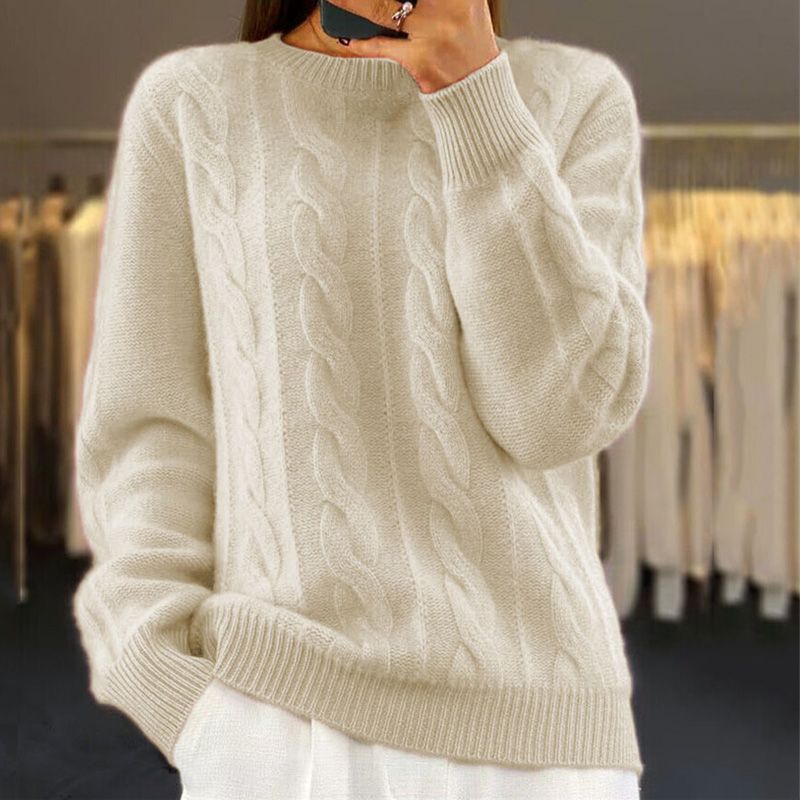 Harper Pull Femme en Laine – Pull Premium Doux et Élégant au Style Moderne