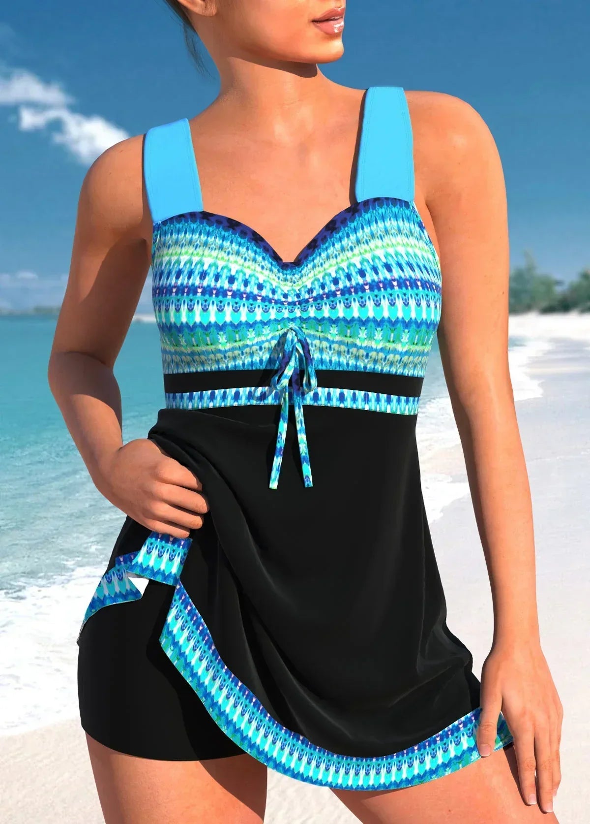 Corinne Maillot de Bain Femme – Maillot Une Pièce Élégant avec Coupe Flatteuse et Confort Optimal